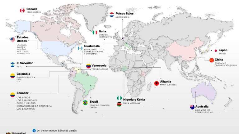 ¿La caída del Mencho mueve el tablero del crimen organizado en otros países?