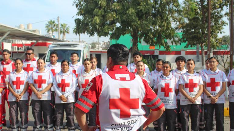 Despliega Cruz Roja Mazatlán operativo por Semana Santa 2025.