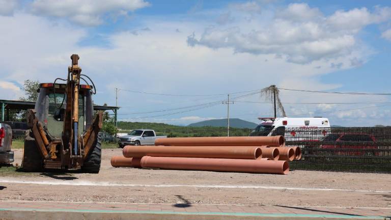 Arranca ampliación del colector sanitario en la zona este de La Cruz, Elota.