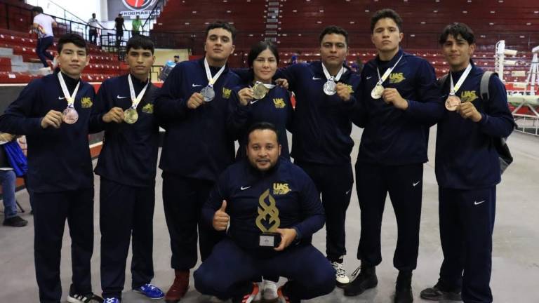 Los boxeadores de la UAS consiguieron un número importante de medallas en la Universiada Nacional 2022.