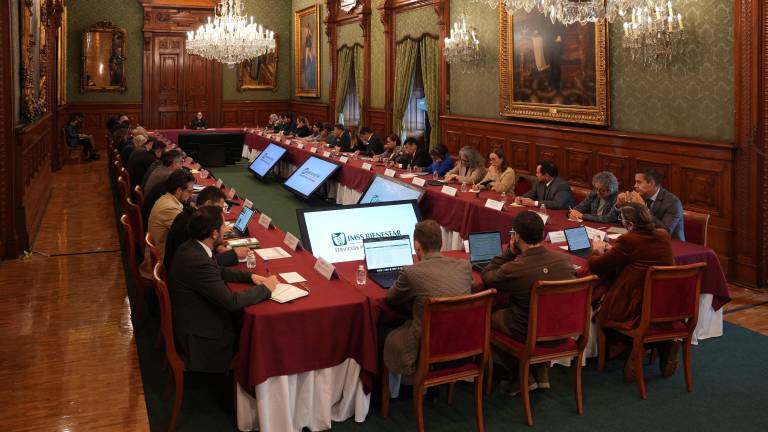 Al encuentro acudieron mandatarios estatales de la autodenominada Cuarta Transformación.