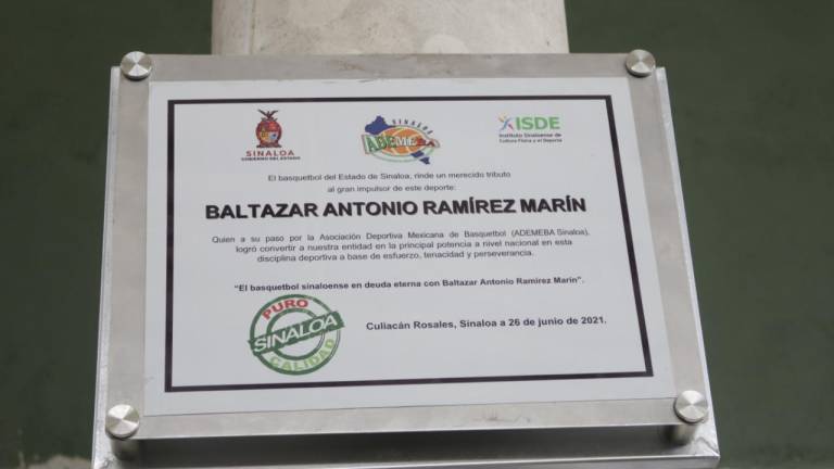 Rinden homenaje póstumo a Baltazar Ramírez