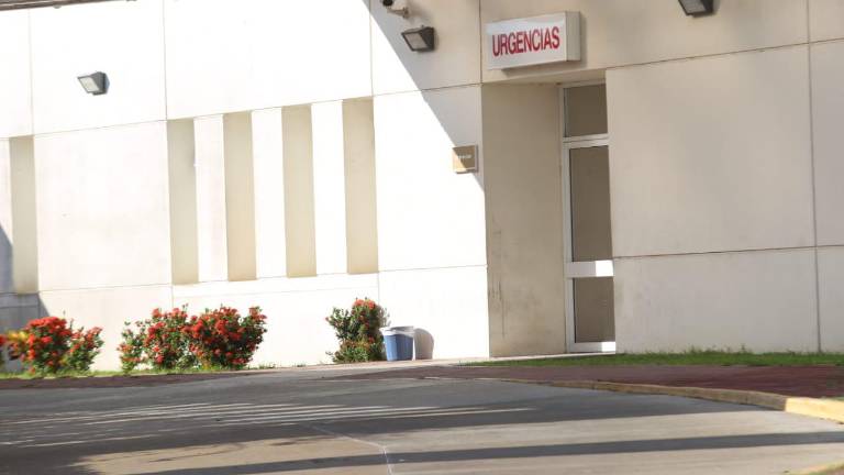 Área de urgencias del Hospital General de Mazatlán.