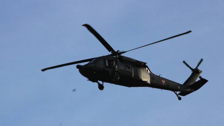 Dos helicópteros sobrevolaron las imediaciones de Rosario.