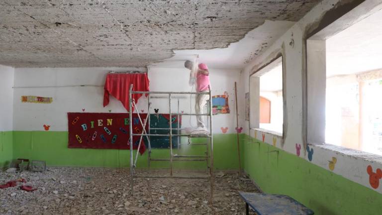Aula en reconstrucción.