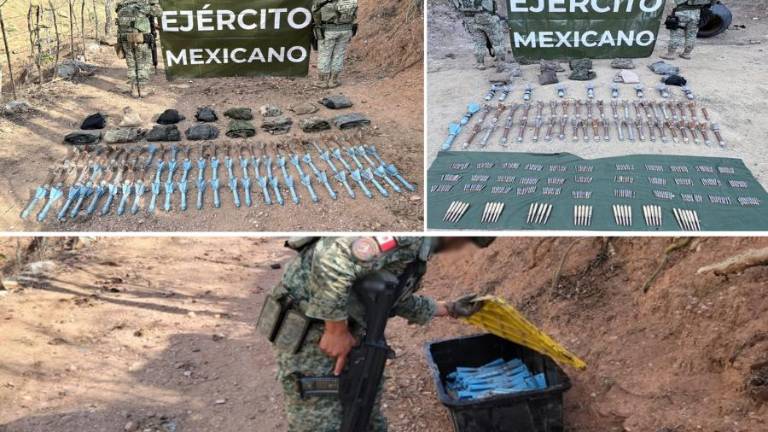 El material de fabricación casera y los cartuchos útiles fueron puestos a disposición federal.