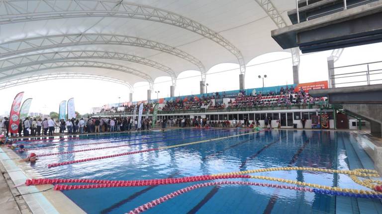 Con una inversión de más de $30 millones inauguran techumbre de Alberca Olímpica de Mazatlán