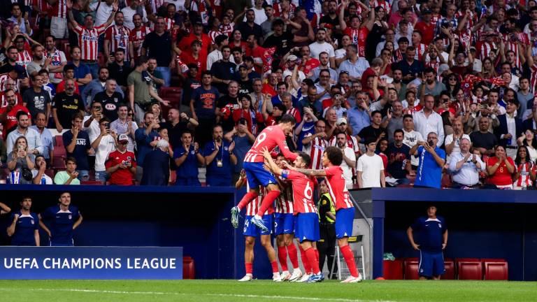 Atlético de Madrid logró una nueva remontada, pero ahora en la Champions League.