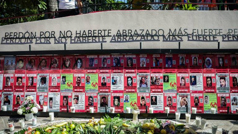En el Centro de Culiacán inauguran memorial para las personas desaparecidas.