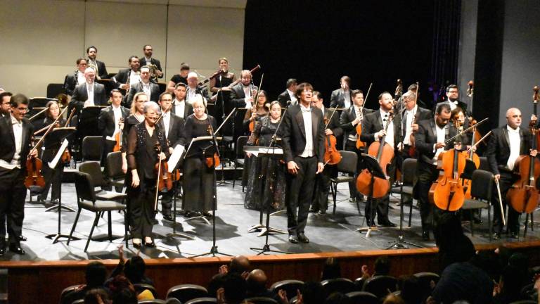Magistral concierto es el que ofrece la OSSLA en el primera temporada