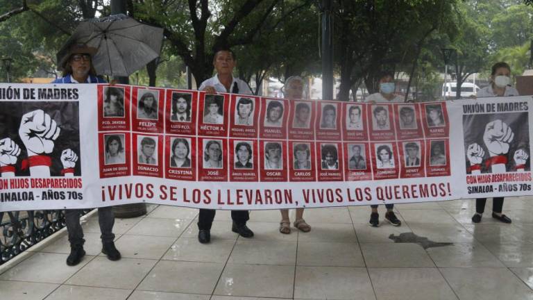 Buscadores de desaparecidos en Culiacán.