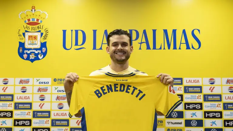 Nicolás Benedetti deja huella en Mazatlán y llega a Las Palmas para buscar el ascenso.
