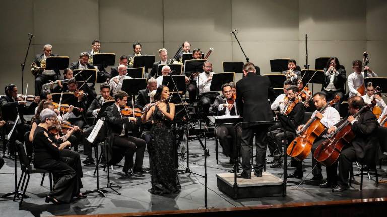 La flautista Desirée Antonio Rivera