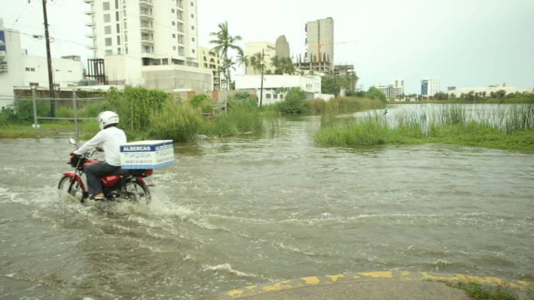La laguna salió hasta la Avenida Insurgentes.