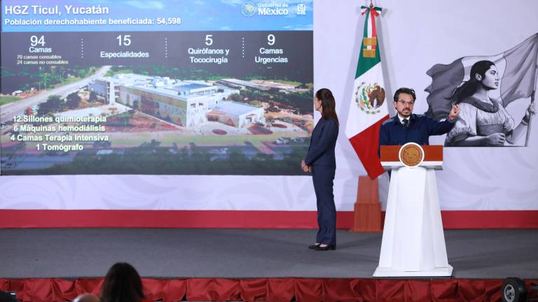 El IMSS contempla la construcción y puesta en operación de 47 hospitales durante el Gobierno de Claudia Sheinbaum.