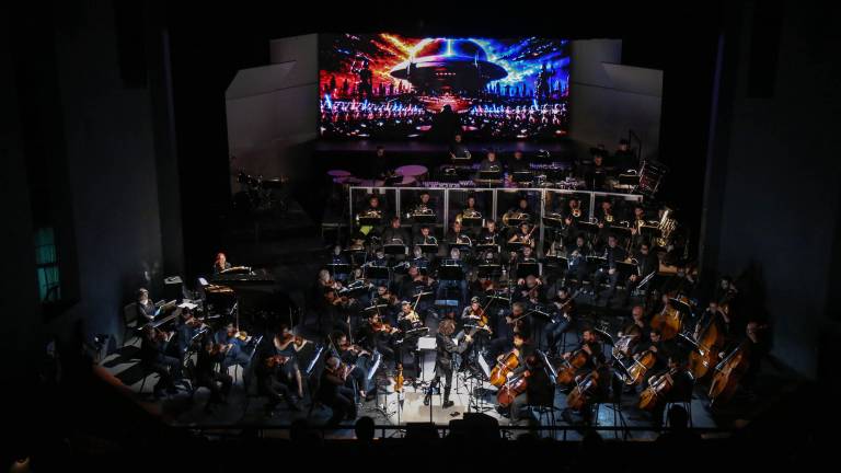 La OSSLA compartió música de Star Wars.