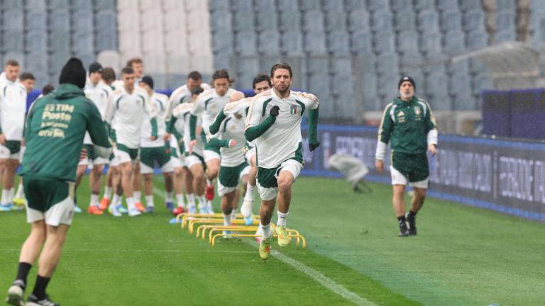 Italia jugará este jueves ante Irlanda del Norte.