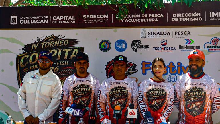 El domingo se llevará a cabo el Torneo de Pesca Deportiva en Cospita, al sur de Culiacán.