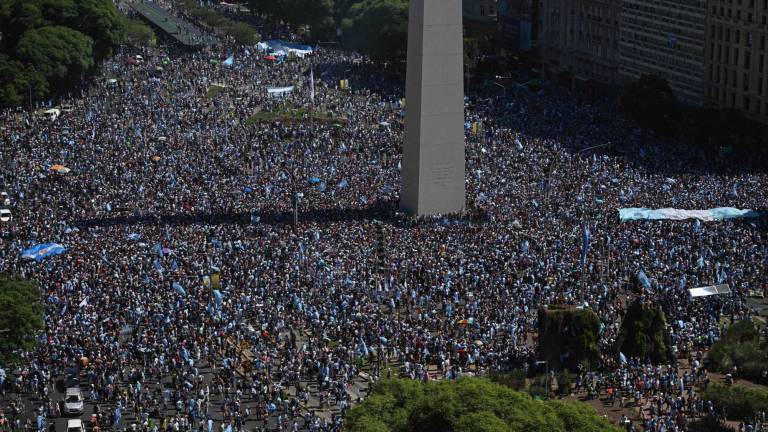 Millones de argentinos lloran, gritan y desbordan alegría por triunfo en el Mundial