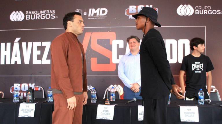 Julio César Chávez Jr. vuelve al ring este sábado.