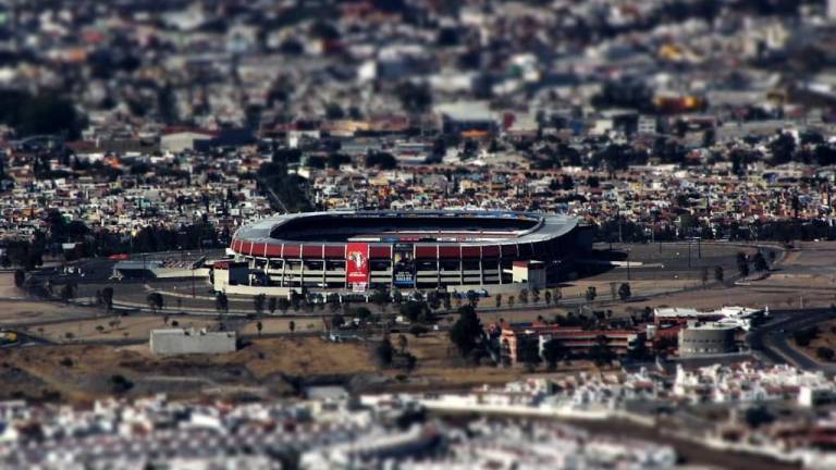 El estadio La Corregidora.