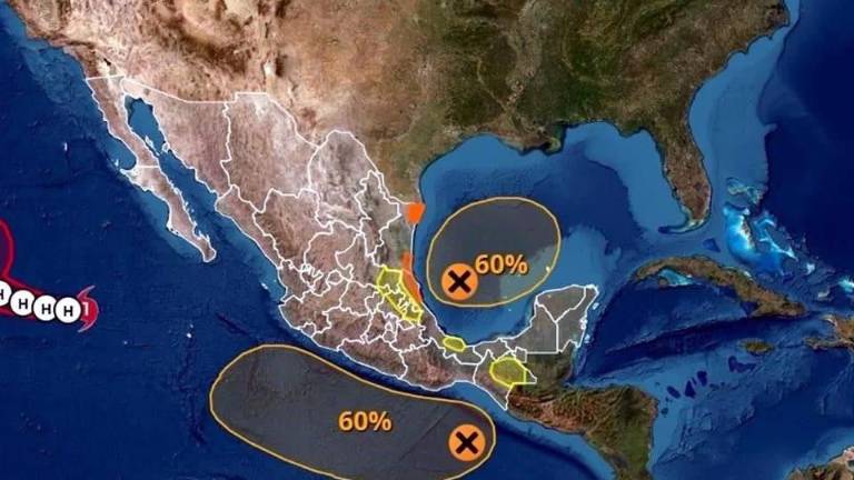 De concretarse ese desarrollo, el ciclón del Pacífico recibiría el nombre de “Simon”.