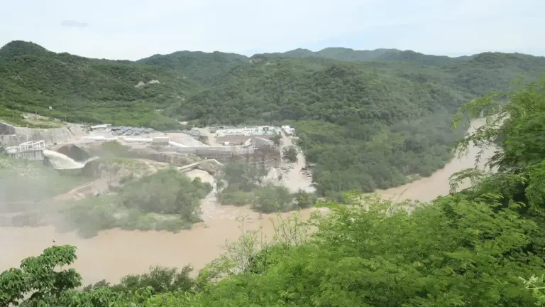 La Presa Picachos, ubicada entre Mazatlán y Concordia, ha comenzado a llenarse con las lluvias recientes, alcanzando el 77.1% de su capacidad total.
