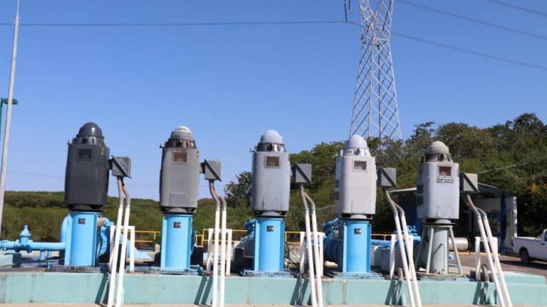 La producción de agua potable en la Potabilizadora Los Horcones subió a mil 950 litros por segundo.