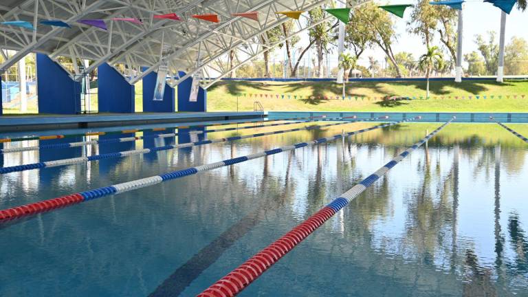 La alberca olímpica de la UAS está lista para albergar las clínicas de natación
