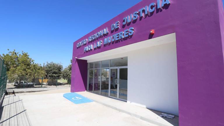 Centro Regional de Justicia para las Mujeres, en Mazatlán.