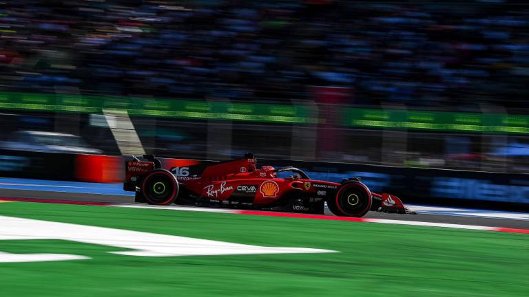 Ferrari acapara la primera fila de la parrilla para el GP de México