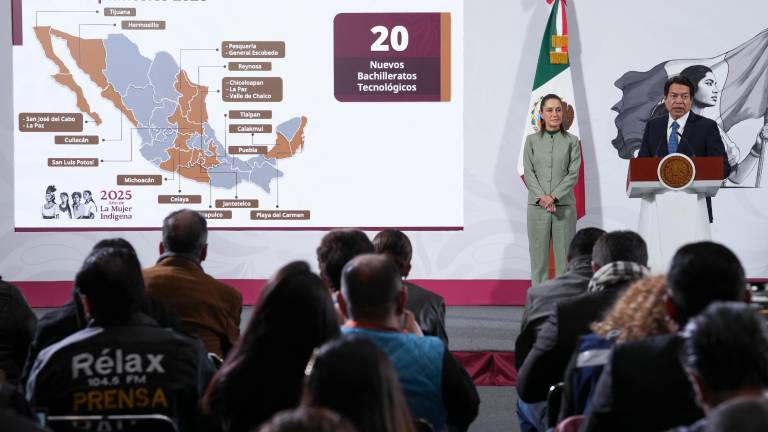 Anuncio del Gobierno de México de la creación de nuevos planteles de preparatoria.
