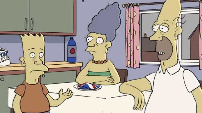 Los Simpson: Así se verían sus personajes si fuera una familia británica