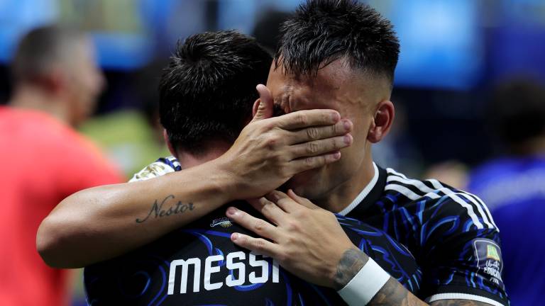 Lautaro Martínez resaltó el carácter que ha mostrado la Albiceleste durante todo el torneo.