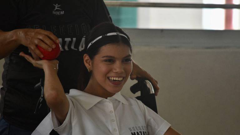 Los paratletas mazatlecos fueron parte del evento.