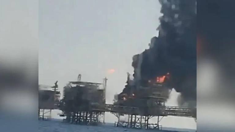 El incendio se generó en el área donde están las tuberías que manejan gas combustible para la turbomaquinaria.