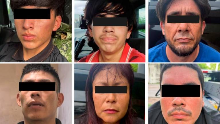 Tras operativos al sur de Sinaloa, autoridades federales reportaron la detención de seis personas.
