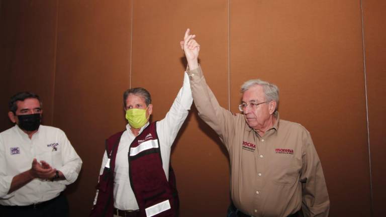 Tomás Saucedo, ex candidato a la gubernatura del Partido Verde Ecologista de México, se unió a la campaña de Rubén Rocha Moya, abanderado de Morena y PAS.