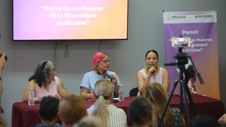 El panel “Retos de las mujeres de la diversidad en Sinaloa” se celebró en el Museo de Arte de Mazatlán.