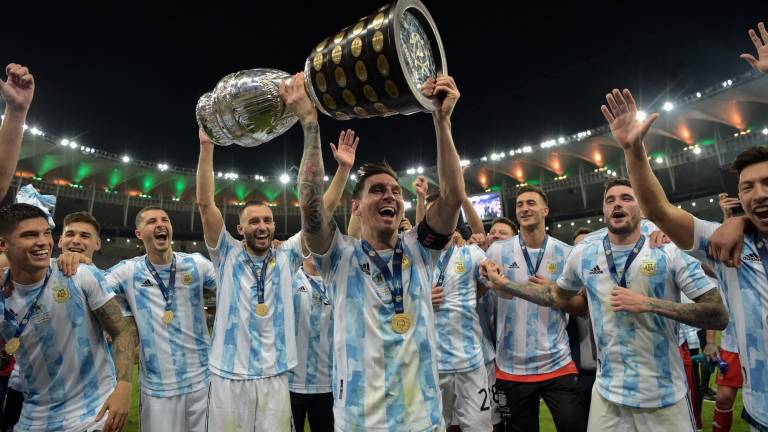 Lionel Messi al fin supo lo que es ganar un torneo oficial con Argentina.