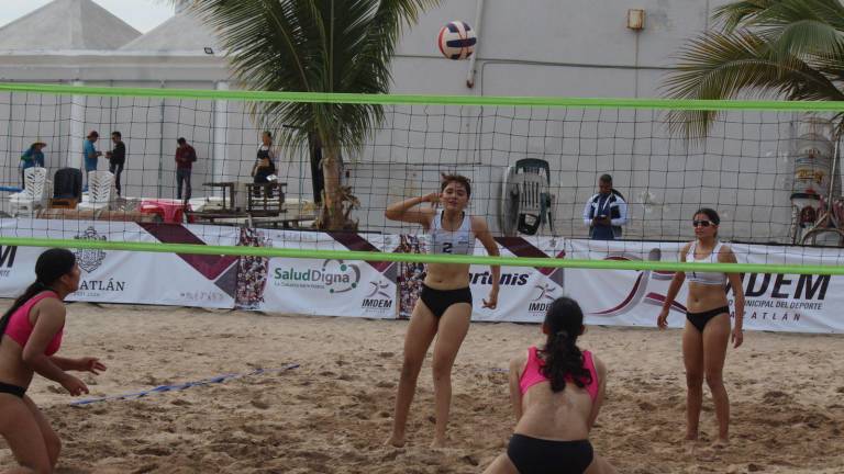 Aún hay posibilidad de presea para Mazatlán en el voleibol de playa.
