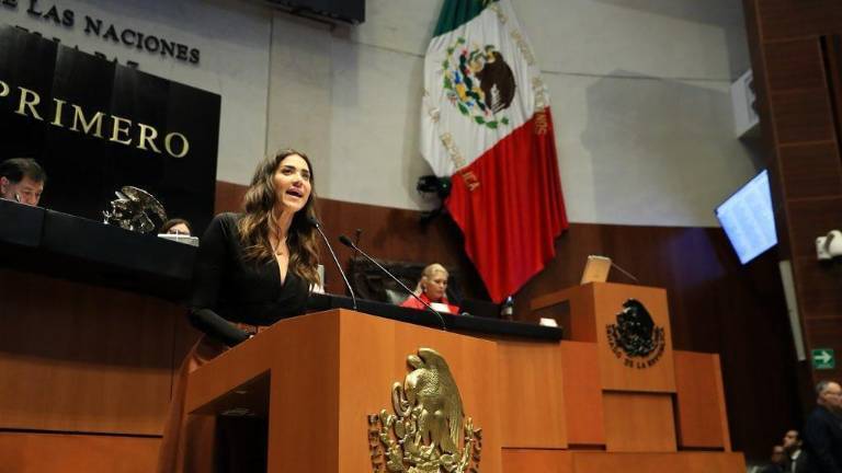 La Senadora por el PRI Paloma Sánchez Ramos presenta en el Senado una iniciativa para dar atención inmediata a familias desplazadas por la violencia en Sinaloa.