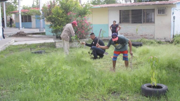 Se llevó a cabo el desmonte y retiro de basura que se acumuló en este periodo de vacaciones.