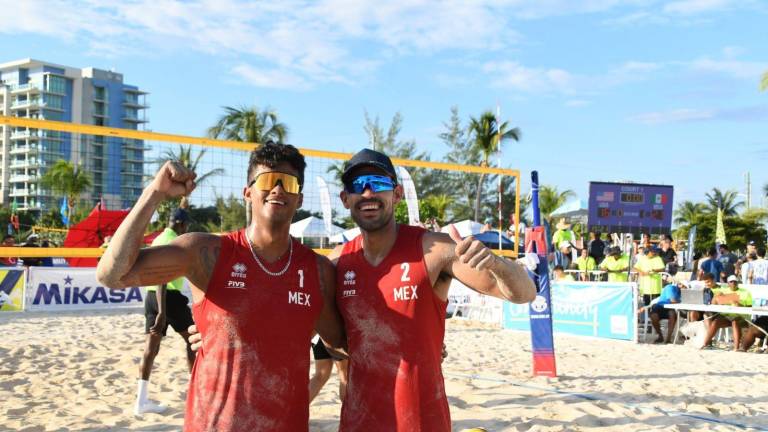 Juan Virgen y Miguel Sarabia ganan oro en Tour de Playa Norceca
