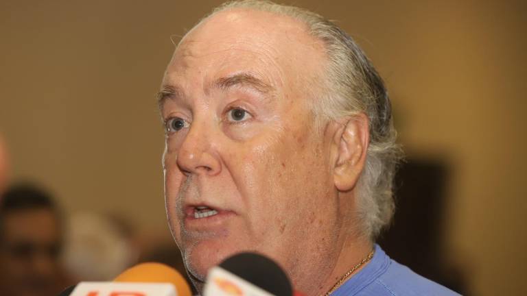 El presidente de la Asociación de Hoteles y Moteles de Mazatlán, Carlos Berdegué Sacristán.