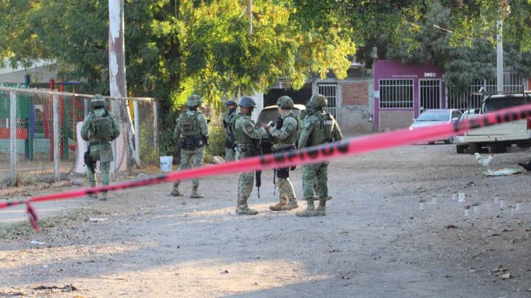 El ataque ocurrió al interior de un domicilio en la colonia Progreso, al sur de Culiacán, frente a la Unidad Deportiva Progreso Bellavista.