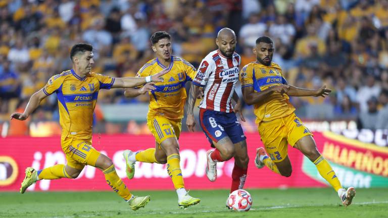 Tigres de la UANL vence 3-1 al Atlético de San Luis.