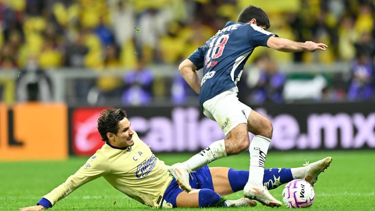 América y Rayados dividen puntos en un accidentado choque de la jornada 11.