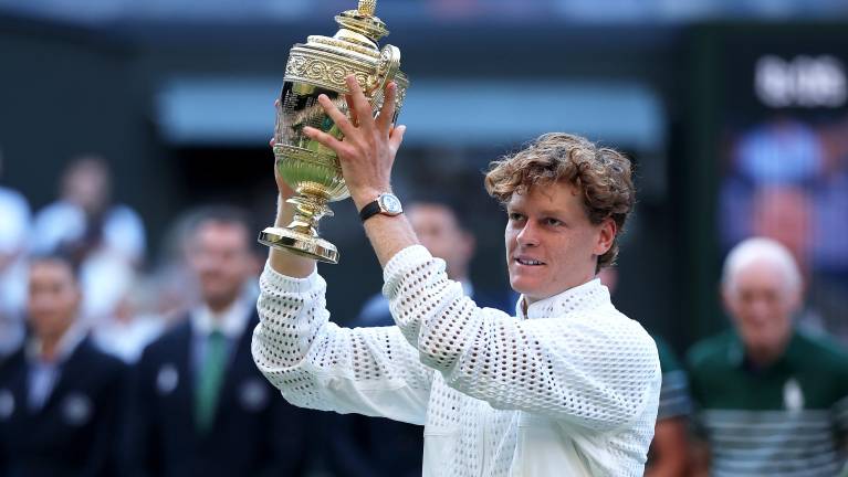 Jannik Sinner ha conquistado el título de Wimbledon en 2025 y 2026.