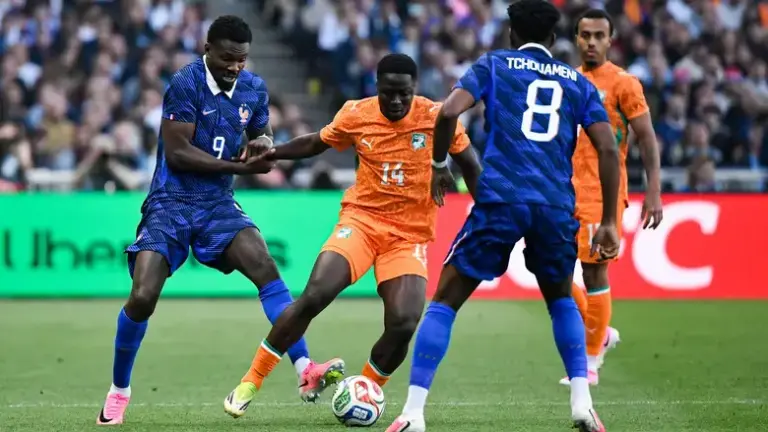 Francia cae 2-1 ante Costa de Marfil.